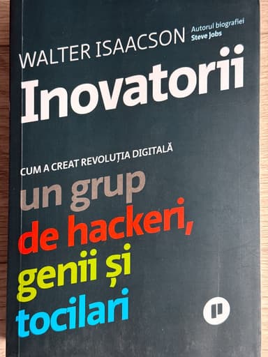 Coperta cărții Inovatorii