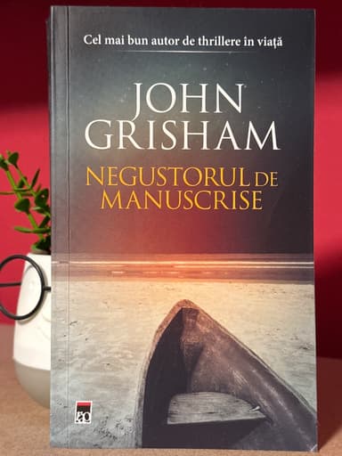 Coperta cărții Negustorul de manuscrise