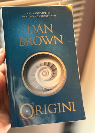 Coperta cărții Origini
