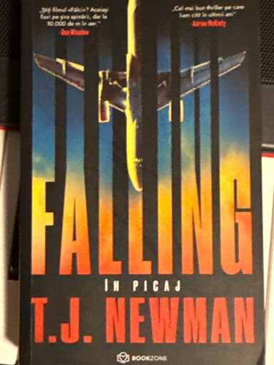 Coperta cărții Falling - în picaj
