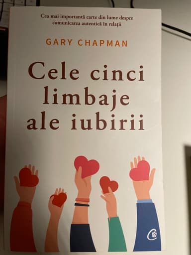 Coperta cărții Cele cinci limbaje ale iubirii