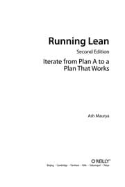 Running Lean: Iterate from Plan A to a Plan That Works (Lean Series)